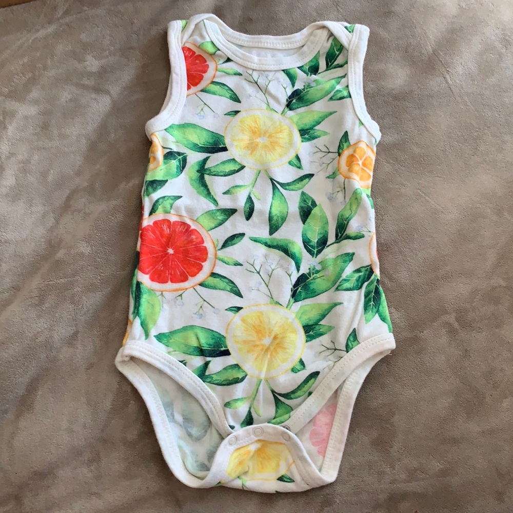 Lark organics onesie